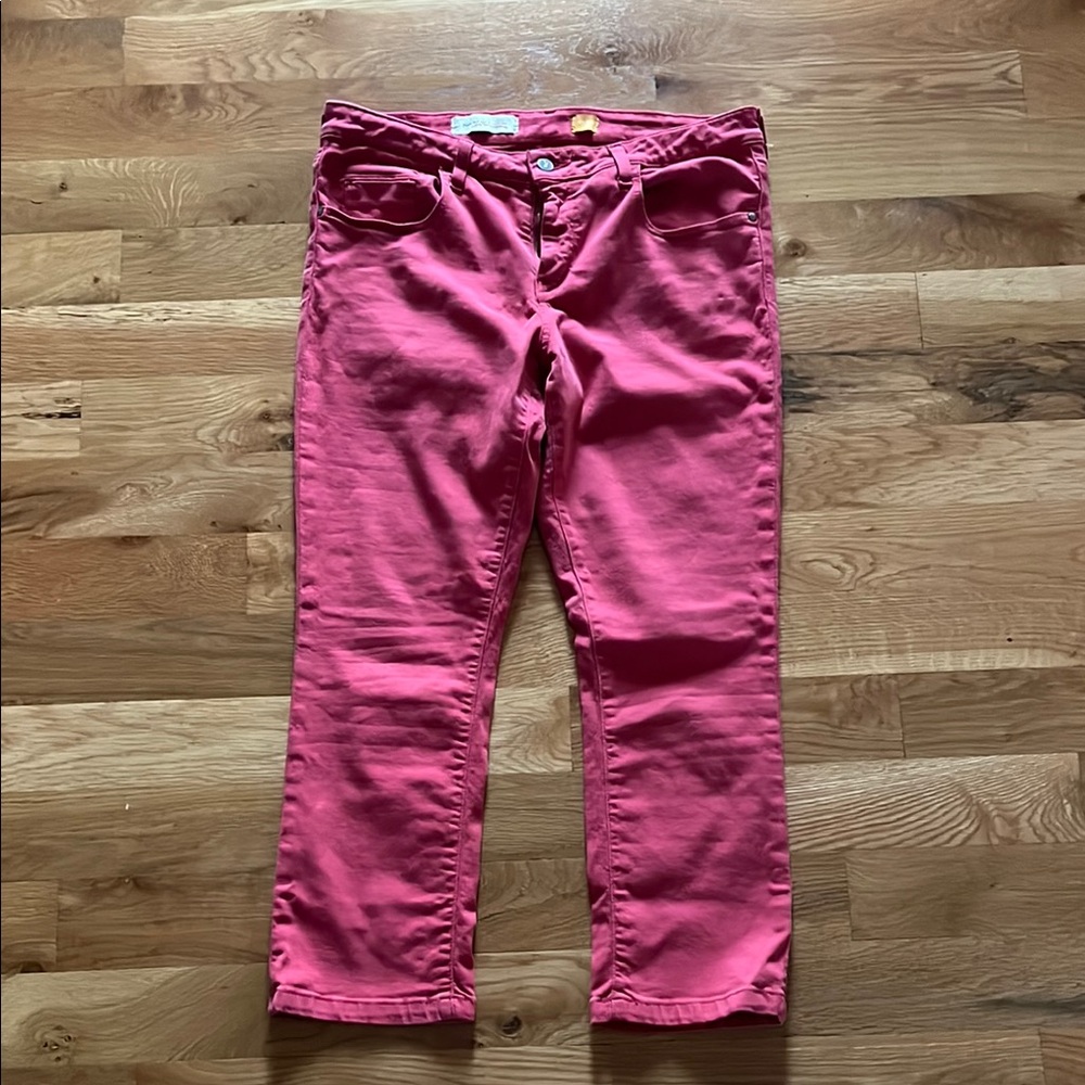 Women's coral Jeans